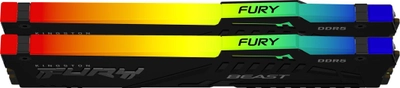 Memorie operative RAM Kingston Fury Beast RGB, DDR5, 32 GB, 6000MHz, CL36