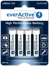 Bateri EverActive Battery Pro AA R6, 2900mAh, set 4 copë