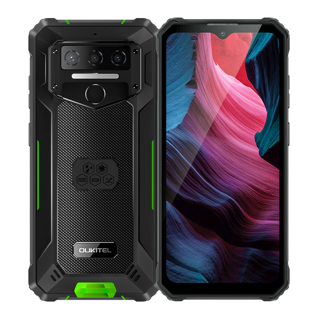 Celular Oukitel WP23 Pro, 6.52", 8GB RAM, 128GB, i gjelbër 