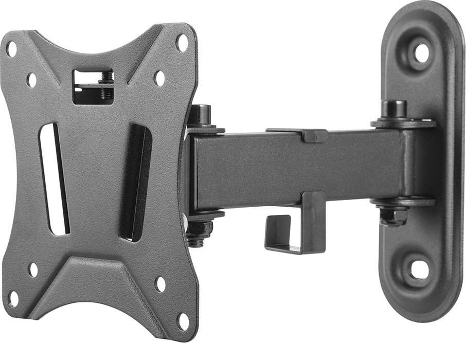 Mbajtëse murale për monitor DELTACO, 13"-27", e zezë