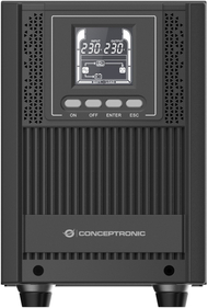 UPS Conceptronic ZEUS52ES2K, 2000VA 1800W, online tower, dalje Schuko