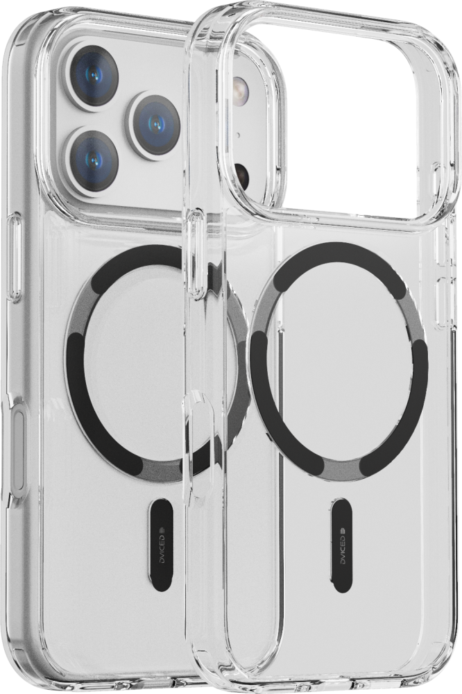 Dviced MagSafe iPhone 17 Pro Clear Case, Black