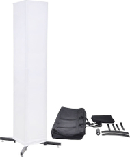 Сценски статив Stand4Me Tower Set, висина 85 165cm, капацитет 23kg, црн и бел