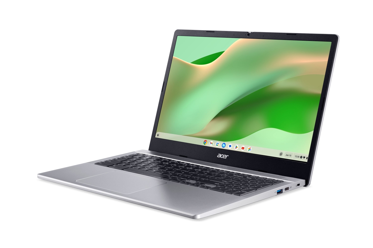 Laptop Acer Chromebook 315, 15.6" FHD IPS, Intel N100, 8 GB RAM, 128 GB eMMC, i hirtë