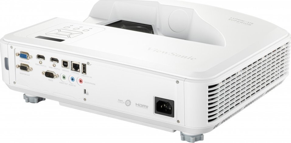 Projektor Viewsonic LS832WU, ultra short throw, 5000 ANSI Lumens, WUXGA, i bardhë