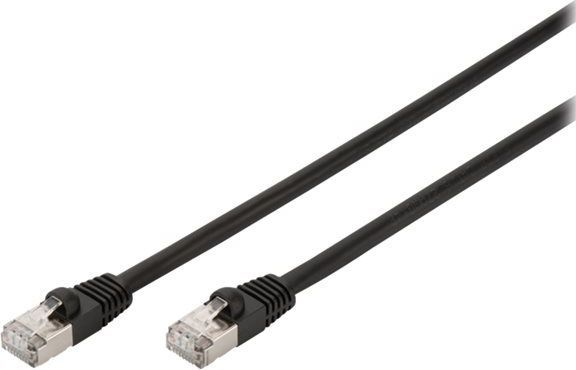 Kabllo rrjeti Digitus DK-1644-050/BL-OD, RJ-45 Cat.6 S/FTP, 5m, e zezë