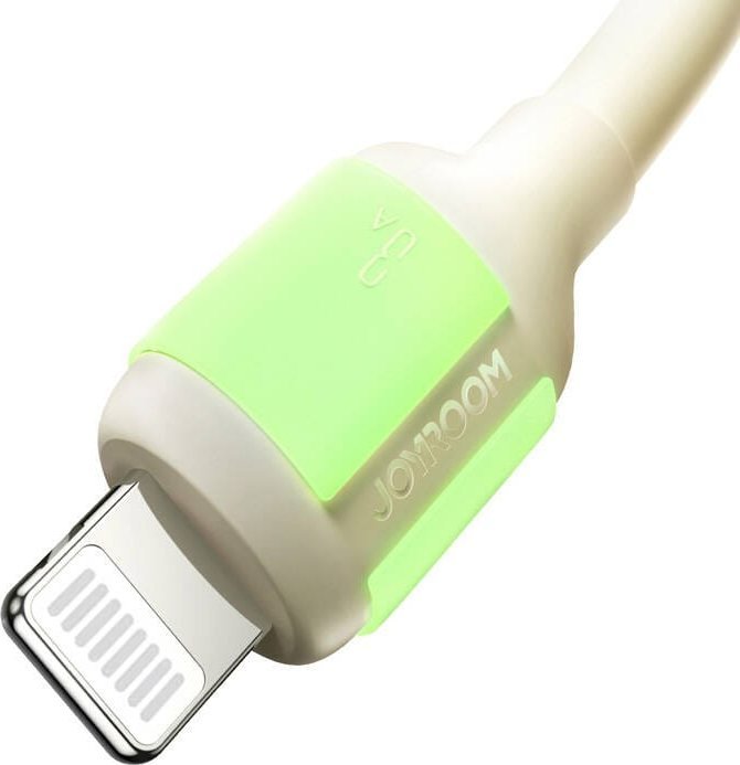 Kabllo karikues Joyroom USB A në Lightning, 30W, 2m, bezhë