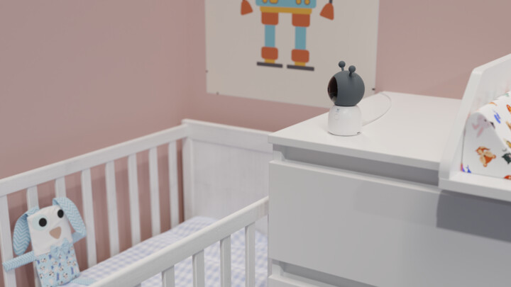 Monitor për bebe Tesla Smart Camera Baby B200