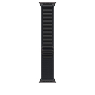 Apple Watch 49mm Loop, Black Alpine Loop, Medium, Black Titanium Finish