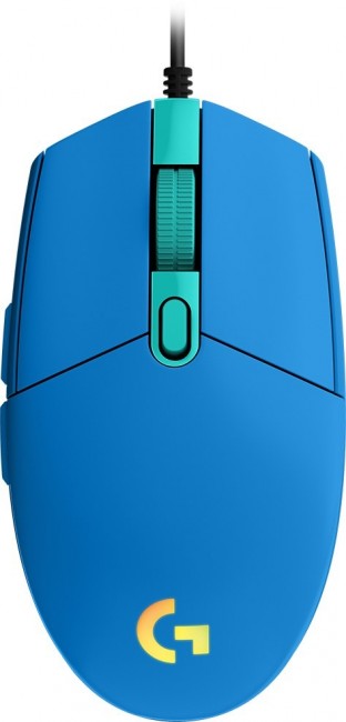 Maus Logitech G102 Lightsync, i kaltër