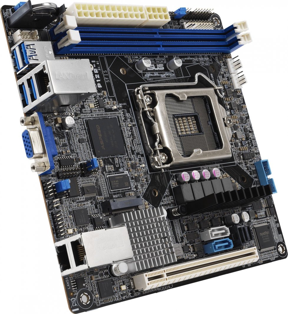 Pllakë amë Asus P12R-I, Mini-ITX, Intel Xeon E