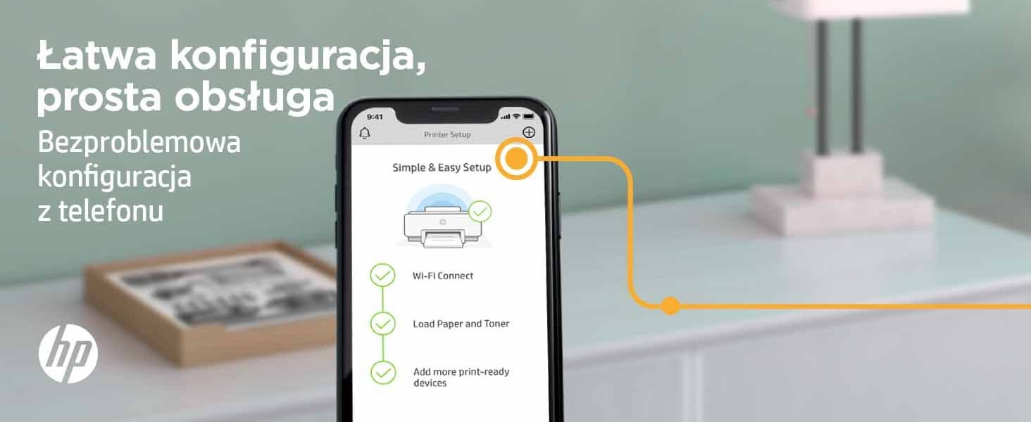 Printer HP LaserJet M209DW, Mono, Wireless, i bardhë