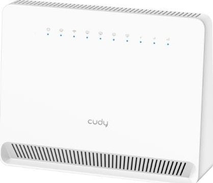 Ruter LTE Cudy LT500E, 4G Cat 4, AC1200 WiFi, me SIM, i bardhë