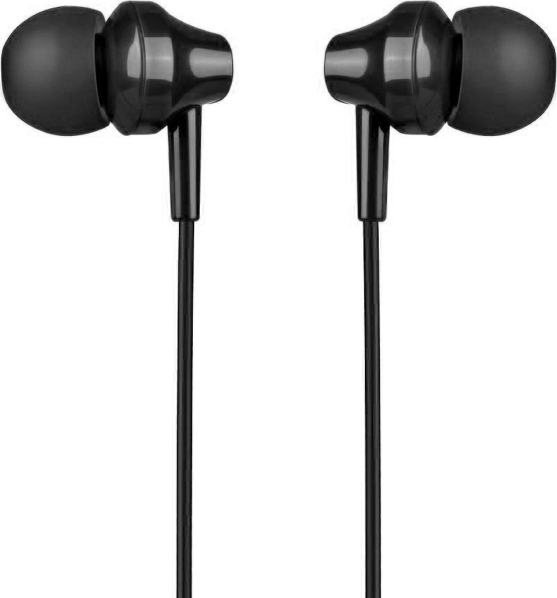 Kufje me kabllo Hoco M14, 3.5 mm, mikrofon, të zeza