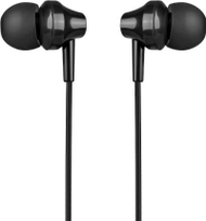 Kufje me kabllo Hoco M14, 3.5 mm, mikrofon, të zeza