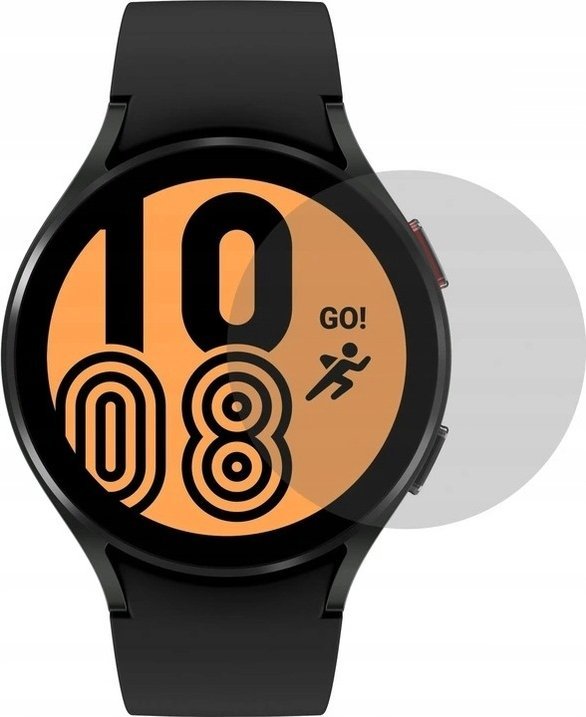 Xham mbrojtës hibrid GrizzGlass për Samsung Galaxy Watch 4 44mm, 0.2mm, transparents