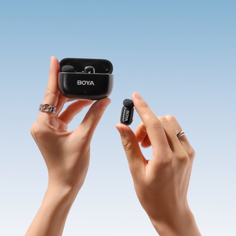 Безжичен микрофон Boya Mini-12, црн