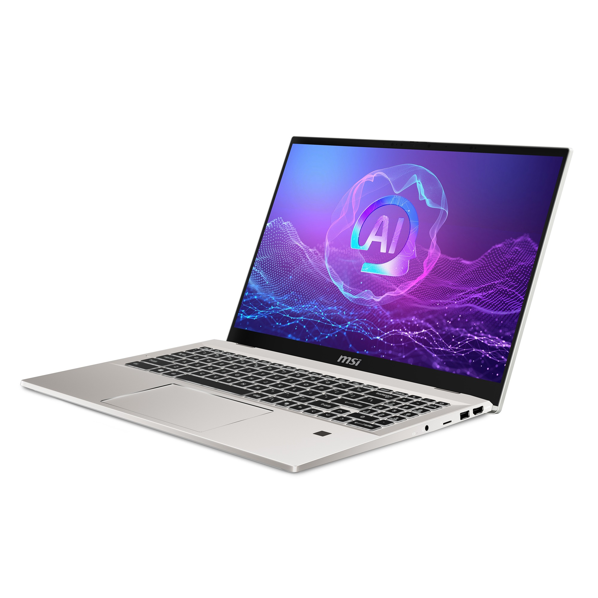 Laptop MSI Prestige A16 AI+ A3HMG, 16", QHD, AMD AI9-365, 32GB RAM, 1TB SSD, i argjendtë