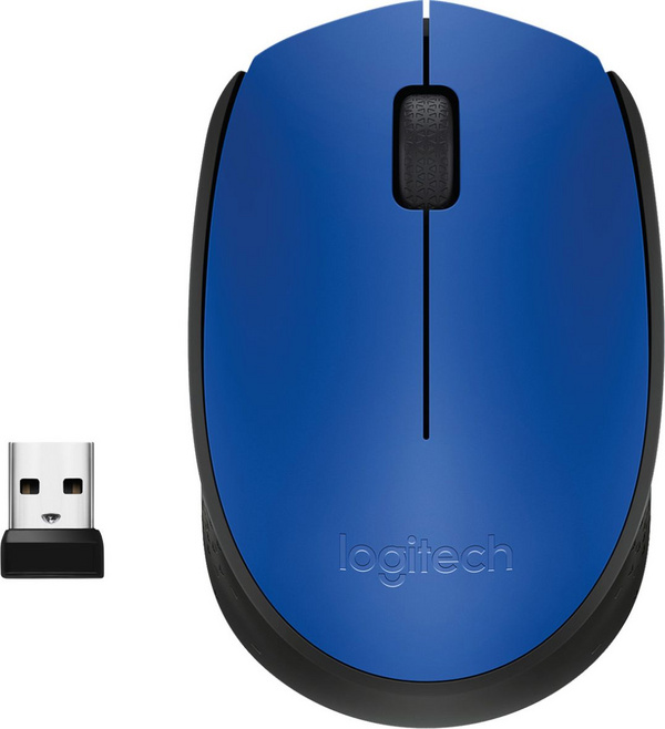 Maus Logitech M171 (910-004640), zi/kaltërt