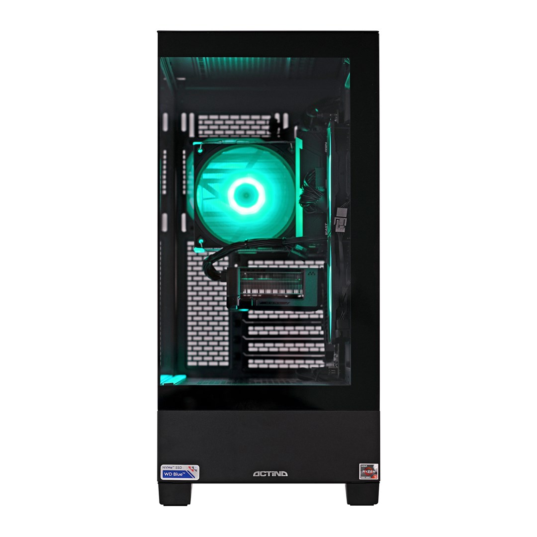 Kompjuter Actina AMD Ryzen 5 5600X, 32GB DDR4, 1TB SSD, RTX 4060, i zi