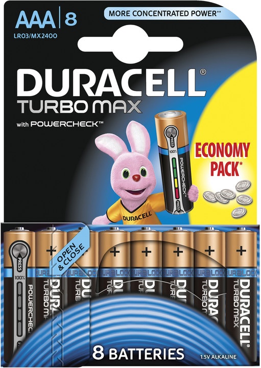 Bateri Duracell Turbo Max AAA