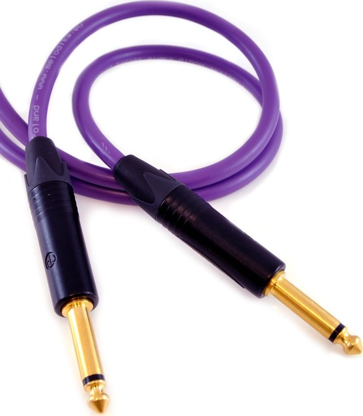 Kabllo audio Melodika 2x Jack 6.3mm, 17m, vjollcë