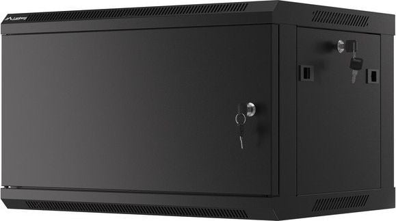 Ѕиден кабинет Lanberg WF01-6406-00B, 19\" 6U, капацитет 60 kg, црн