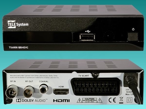 Pranues sinjalesh Telesystem TS6808, DVB-T2             