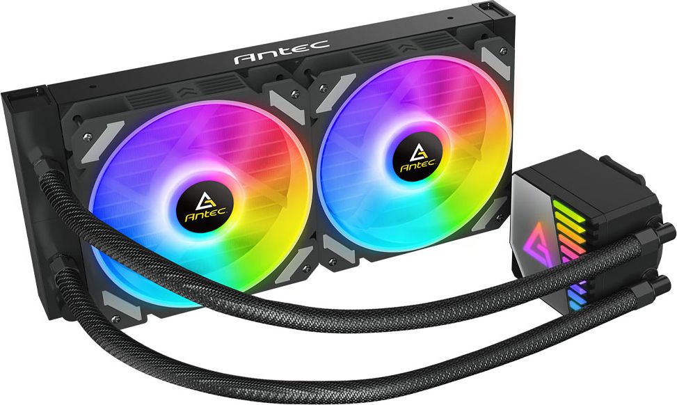 Ftohës uji për CPU Antec Symphony 240 ARGB, AIO, radiator 240mm, i zi