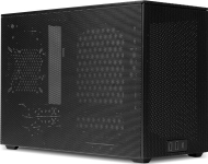 Kasë Ssupd Meshroom D, e zezë, Mini Tower