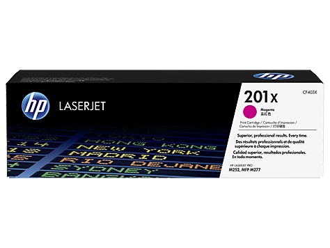 Toner HP 201X CF403X, magenta, kapacitet i lartë
