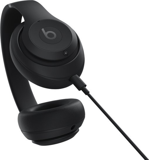 Kufje wireless Apple Beats Studio Pro MQTP3ZM/A, mbi vesh, Bluetooth, të zeza