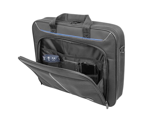 Çantë dore për laptop Natec DOBERMAN, 15.6", e zezë