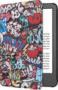 Kapak mbrojtës Smart Graphic për Kindle 11 2022, mbyllje magnetike, ndezje automatike, shumëngjyrësh