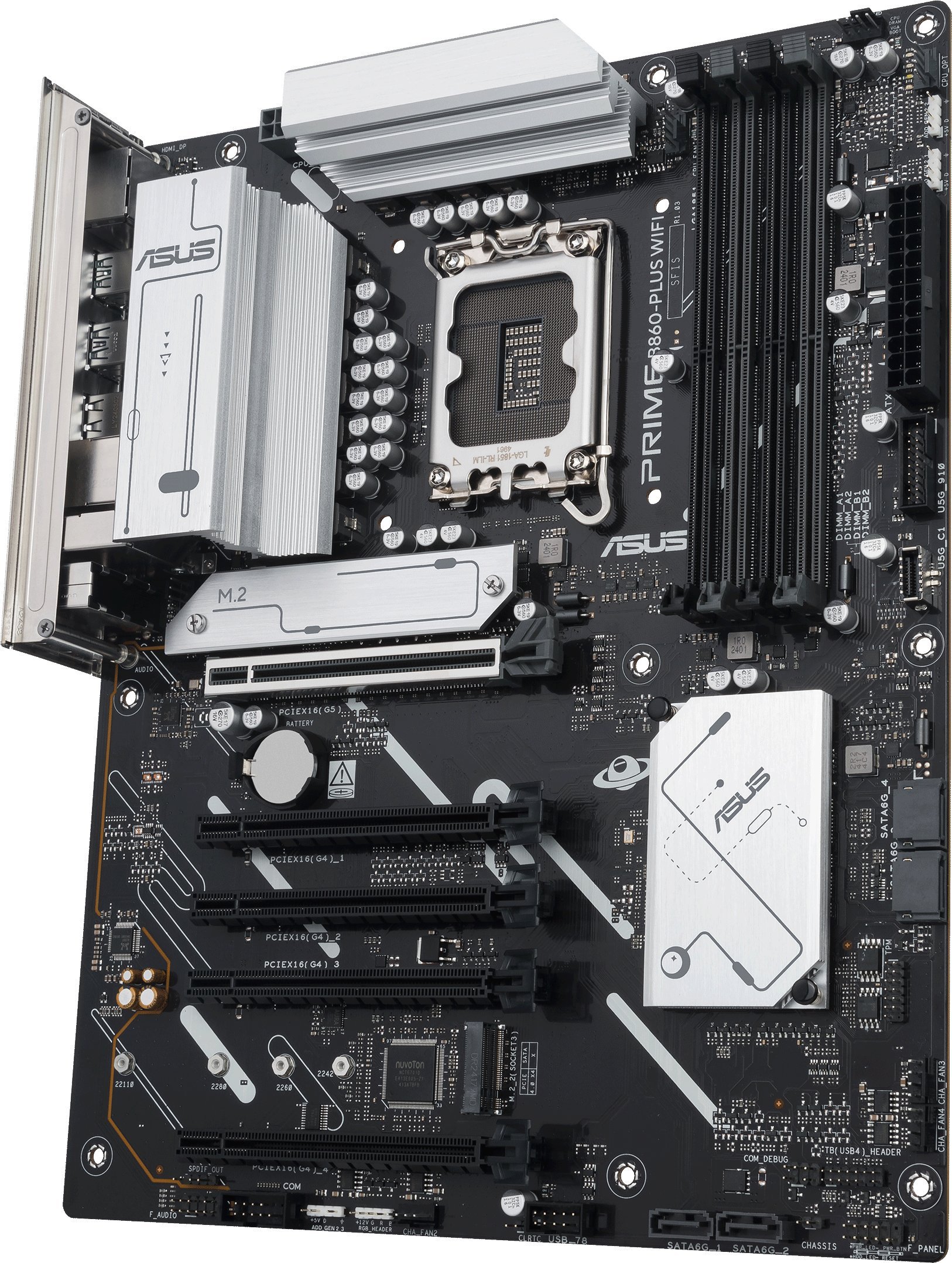 Motherboard ASUS PRIME B860 PLUS WIFI, Intel B860, LGA 1851, ATX