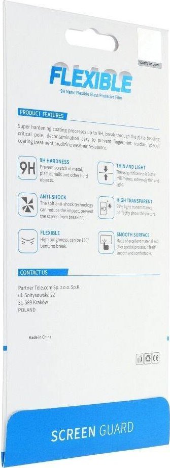 Mbrojtës ekrani Bestsuit Organic Glass për Samsung Galaxy S22 Plus, 9H, fleksibil, transparent