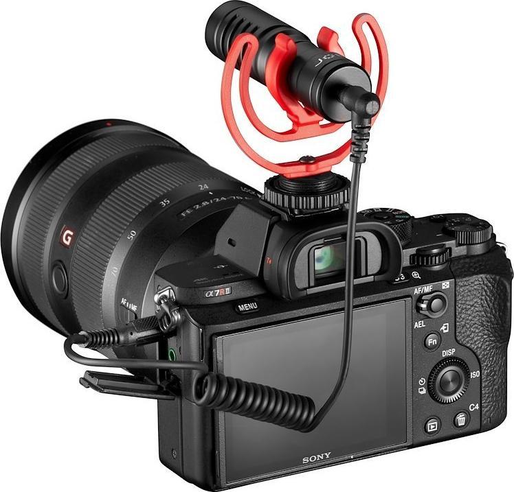 Mikrofon për kamera Joby Wavo Mobile, on camera, kompakt, i zi