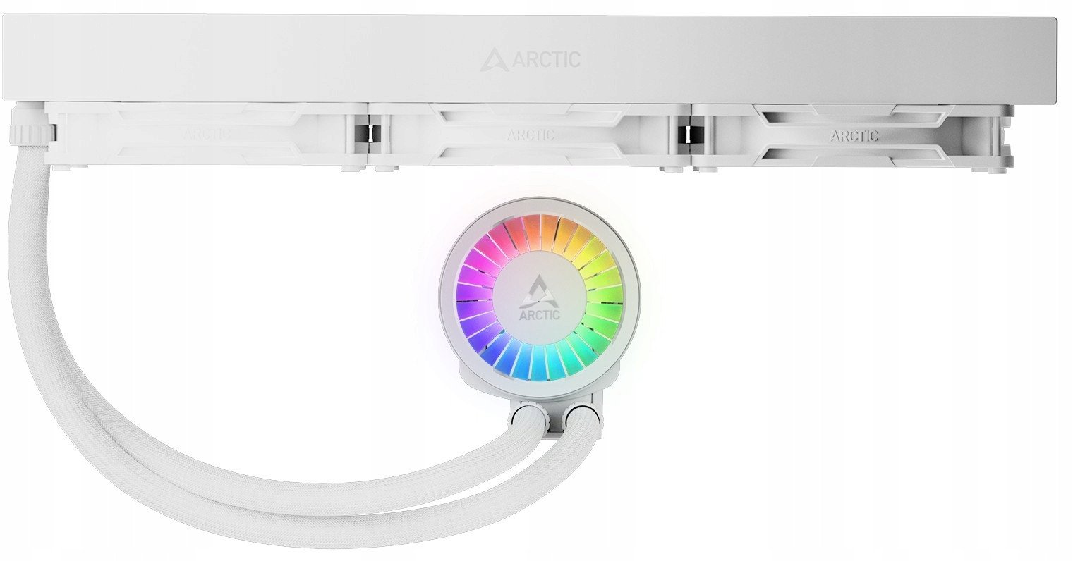 Ftohës uji për CPU Arctic Freezer III Pro, 420mm, A-RGB, i bardhë