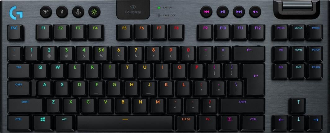 Tastierë Logitech G915 TKL, e zezë