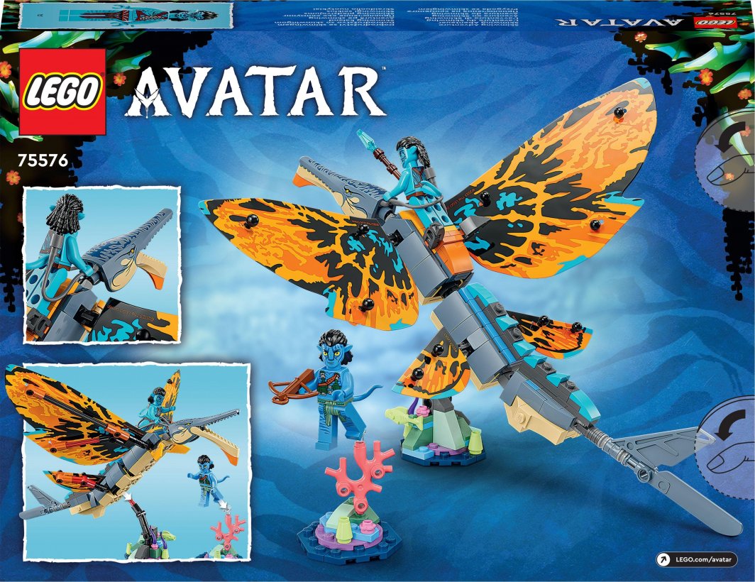 Set LEGO® Avatar 75576 ​​Swimwing Adventure, 259 pjesë