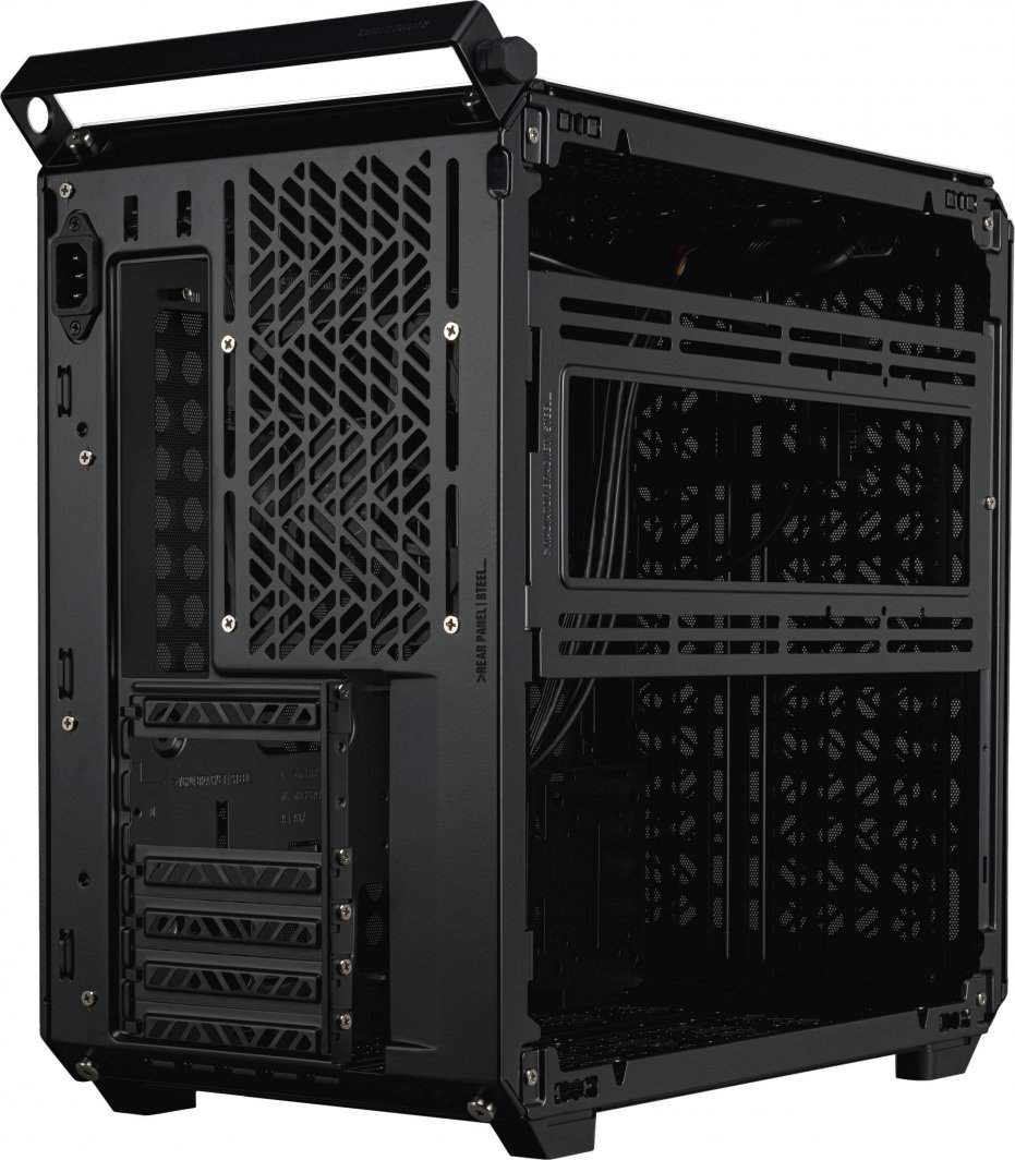 Kasë Cooler Master Qube 500 Flatpack Black, Midi Tower