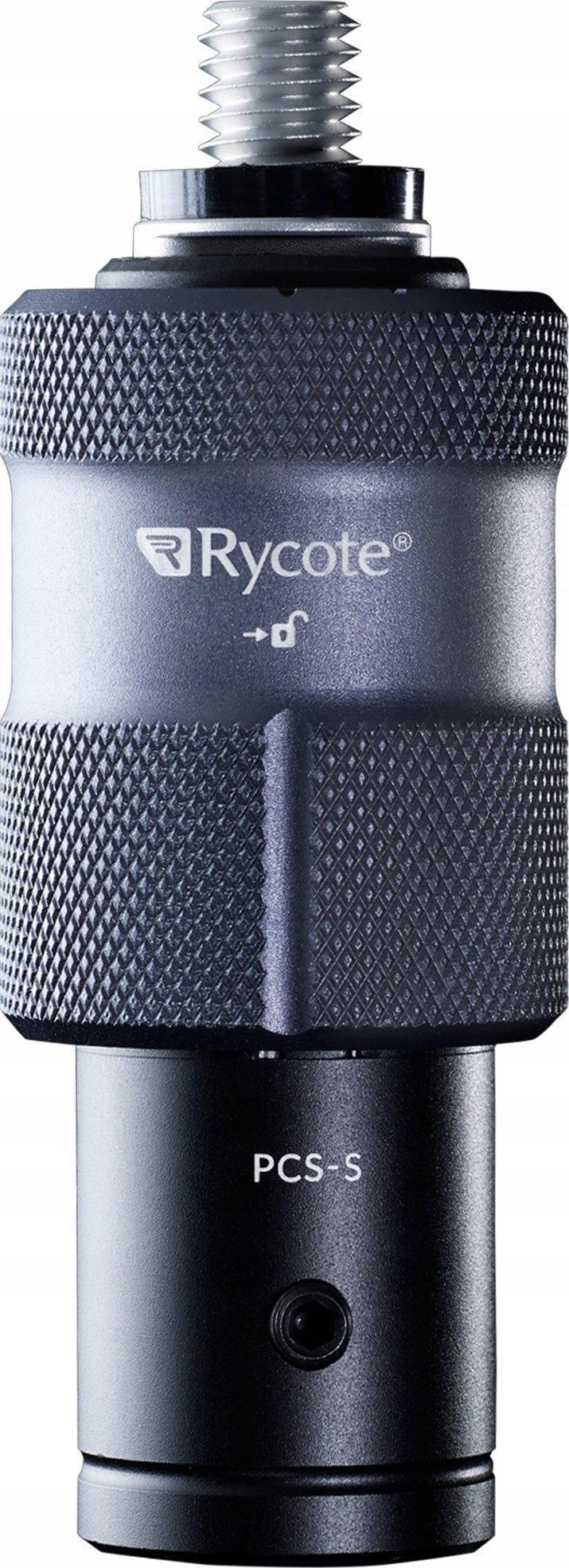 Adapter audio Rycote PCS Spigot, shpejtlëshues, fije 3/8"