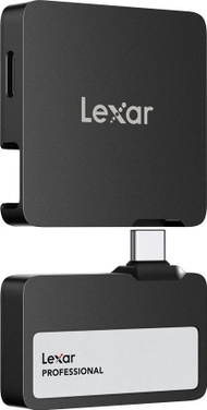 SSD portabël Lexar Professional Go, 2TB, USB 3.2 Gen 2, i zi