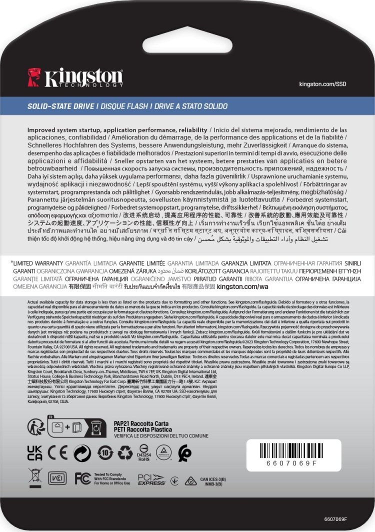 Disk SSD Kingston DC2000B 480GB, PCI-E x4 Gen 4 NVMe