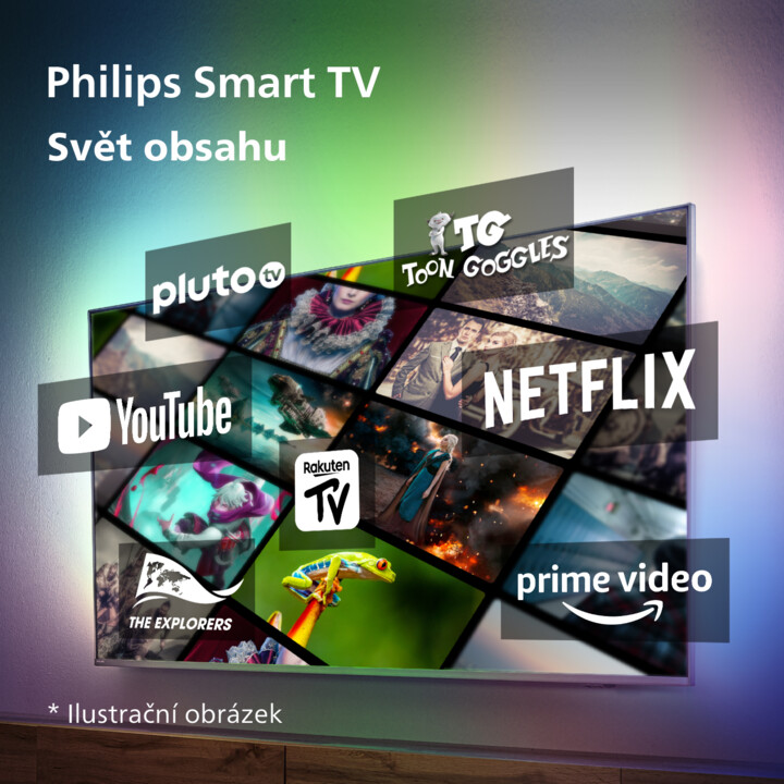 Televizor Philips 50PUS7608, 50" (126cm), 4K UHD, i zi