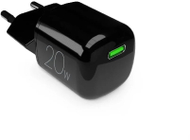 Полнач USB Puro MINIPRO 20W GaN, Type C, црн