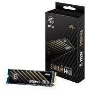 SSD MSI Spatium M450, NVMe M.2, 500GB, PCIe 4.0