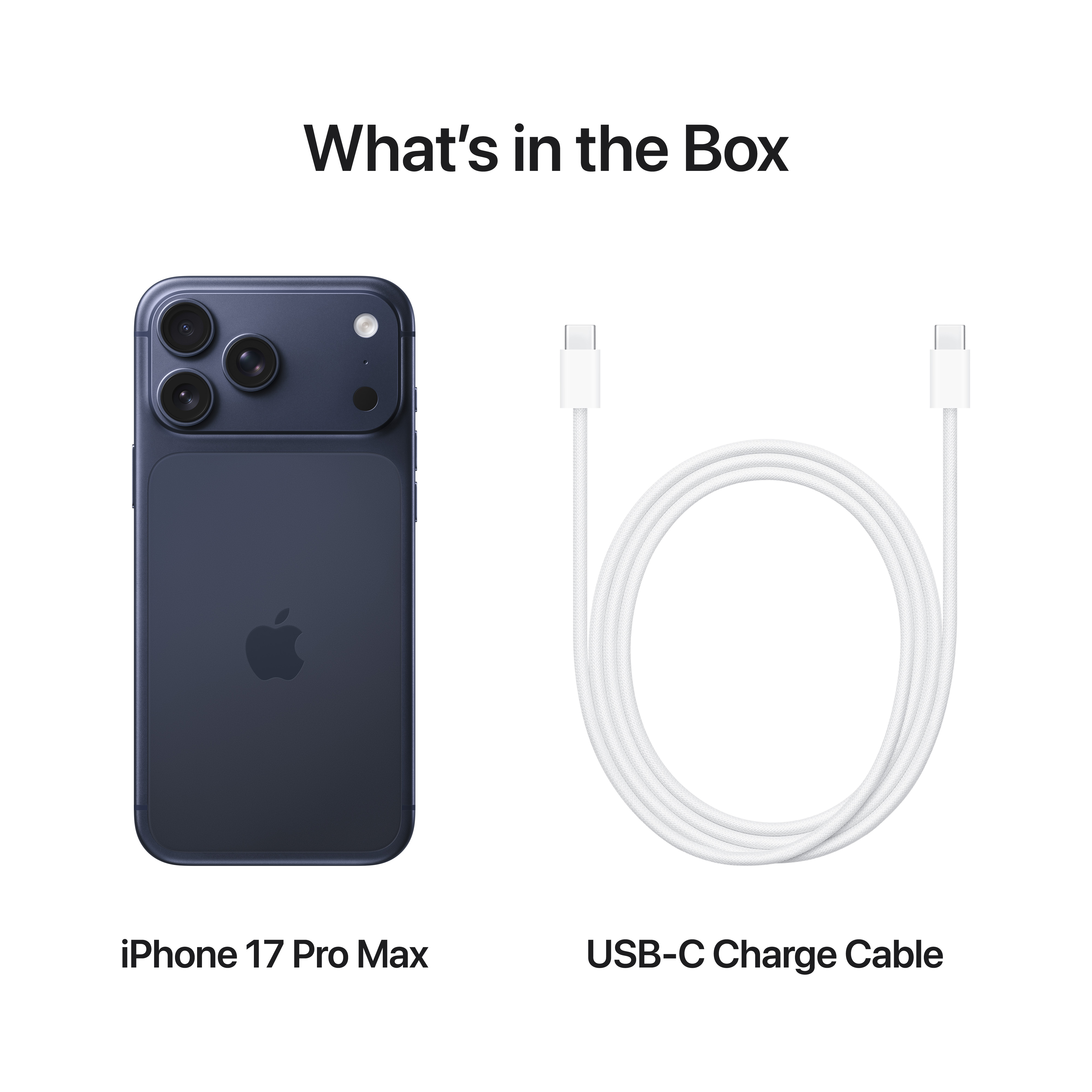 Apple iPhone 17 Pro Max, 2TB, Deep Blue