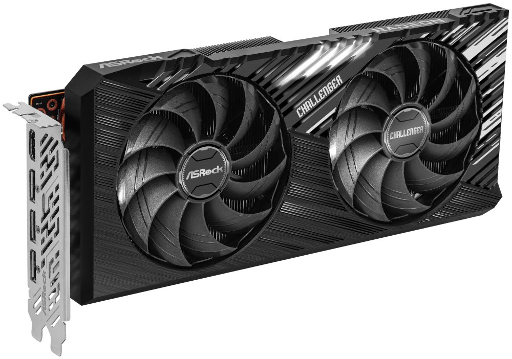 Kartelë grafike ASRock Challenger Radeon RX 7700 XT, 12GB GDDR6, e zezë