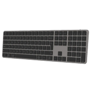 Meetion K230 – Tastierë Wireless Ultra-Hollë 109 Taste (2.4GHz + Bluetooth), e Zeze